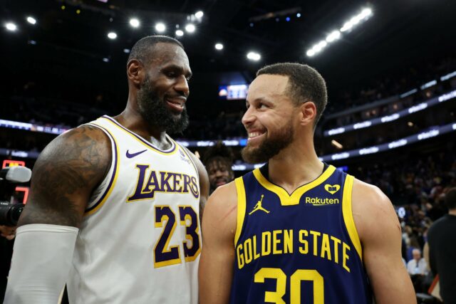 Warriors kontaktierten angeblich Lakers über Handel für LeBron James

