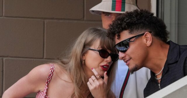 Patrick Mahomes lobt Taylor Swift, "Milliarden von Menschen zu inspirieren

