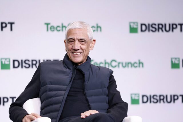 SAN FRANCISCO, CALIFORNIA - OCTOBER 28: Vinod Khosla, Founder of Khosla Ventures, speaks onstage during TechCrunch Disrupt 2024 Day 1 at Moscone Center on October 28, 2024 in San Francisco, California. (Photo by Kimberly White/Getty Images for TechCrunch)