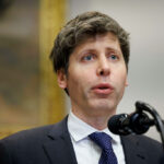 Sam Altman, chief executive officer of OpenAI Inc., speaks in the Roosevelt Room of the White House in Washington, DC, US, on Tuesday, Jan. 21, 2025. Trump announced a joint venture to fund artificial intelligence infrastructure worth billions of dollars with the leaders of Softbank Group Corp., OpenAI LLC, and Oracle Corp., an effort aimed at speeding development of the emerging technology. Photographer: Aaron Schwartz/Sipa/Bloomberg via Getty Images