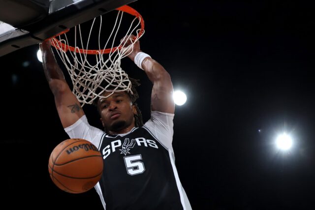 Spurs Rookie sagt voraus, dass er den Slam Dunk -Wettbewerb gewinnt

