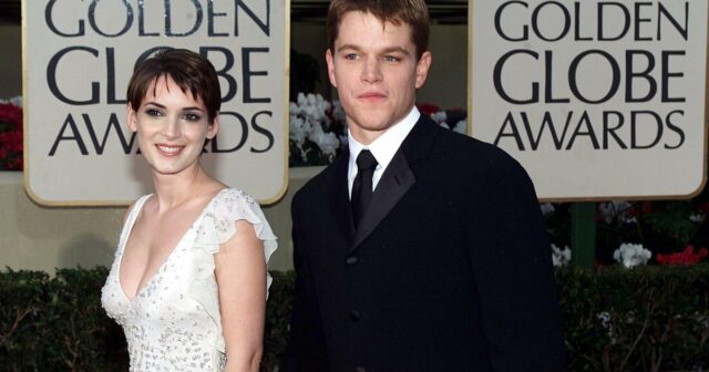 Winona Ryder war die letzte Beziehung auf der Liste A: Matt Damon Romance REWIND 

