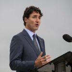 Justin Trudeau sagt in Hot Micro, dass Canda zu einem 51. amerikanischen Zustand wird ein "echtes Problem" sei ein "echtes Problem".