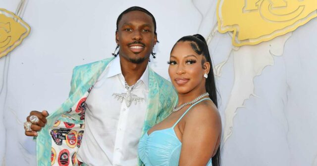 The Mecole Hardman Jr. Chiefs und die romantische Chronologie von La Fiancée Shariah Gordon

