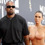 Kanye West Bianca Censoris Frau hat buchstäblich schmerzhaft auf dem Grammys Teppich