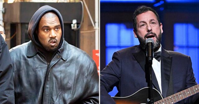 Kanye West reagiert auf Adam Sandler und erwähnt es anscheinend in "SNL 50".

