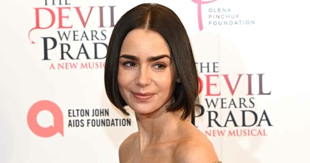 Sehen Sie, wie Lily Collins den "Mom -Modus" nach der Begrüßung ihrer Tochter Tove betritt

