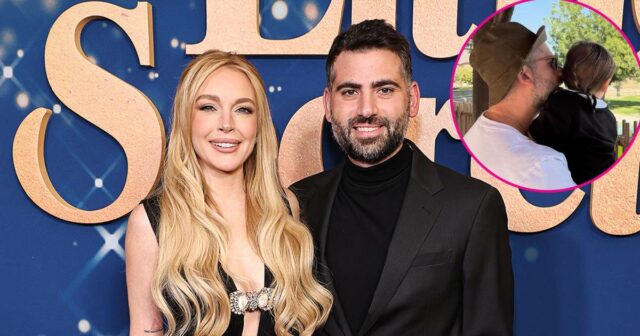 Lindsay Lohan teilt die ersten Fotos von ihr und Bader Shammas, Luai,

