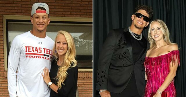 Patrick Mahomes und die romantische Chronologie der Frau Brittany vor dem Super Bowl

