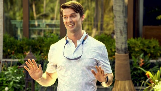 Maria Shriver bemerkte nicht, dass ihr Sohn Patrick Schwarzenegger in der Szene des gesamten „White Lotus“ nackt war

