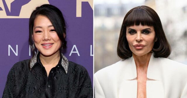 Crystal Kung Minkoff enthält das Wiedersehen mit Lisa Rinna in Paris Fashion Week

