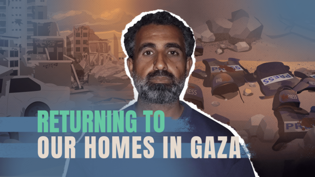 Zurück zu unserem Haus in Gaza zurückkehren

