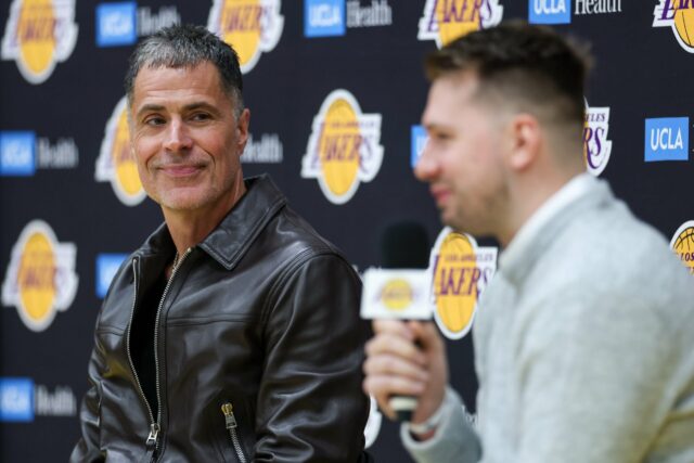 Rob Pelinka dankt Mavs GM für den Einkauf von Luka Doncic bei Lakers

