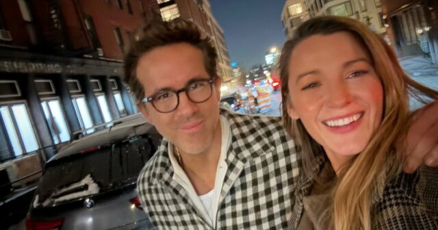 Ryan Reynolds veröffentlicht ein Foto mit seiner Frau Blake Lively in der Mitte des aktuellen Rechtsstreits

