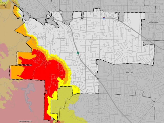 New Bay Area Fire-Hazard Maps: Ist Ihre Stadt unter denjenigen, die auffällige Zunahme sehen?

