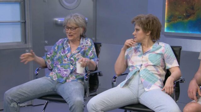 'SNL50': Meryl Streep spielt Kate McKinnons Mutter in Sketch Alien Entführung, Pedro Pascal Craque | Video

