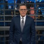 The Late Night "Plut Down, während Stephen Colbert den Trump -Dekrete Damm | Video auflistet