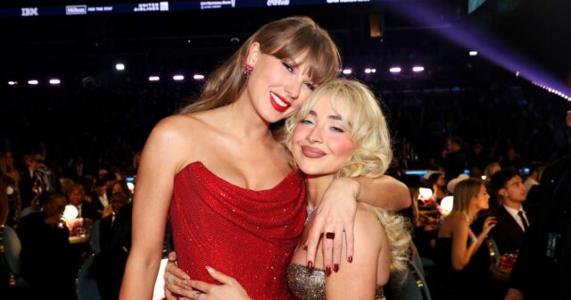 Taylor Swift feiert Sabrina Carpenters erster Sieg

