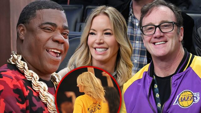 Jay Mohr sagt, Tracy Morgan habe Jeanie Buss gefragt, ob sie ein Laker -Mädchen sei

