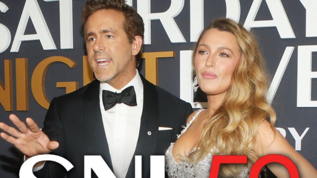 Blake Lively, Ryan Reynolds vermieden von einigen Gästen bei 'SNL' 50th

