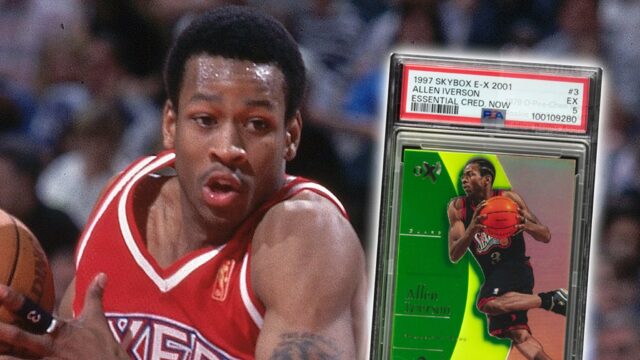 Super seltene Allen Iverson Card verkauft sich für 701.000 US -Dollar, Smashes Record

