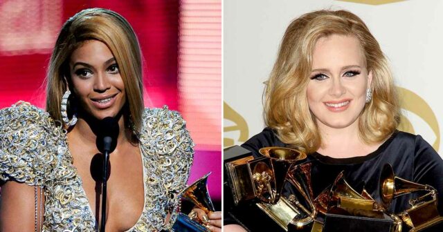 Sterne, die Grammy Records gebrochen haben: Beyonce und Plus

