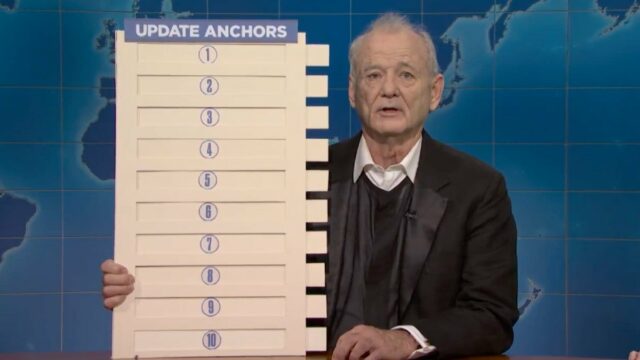 "SNL50": Bill Murray klassifiziert alle Wochenend -Update -Anker | Video

