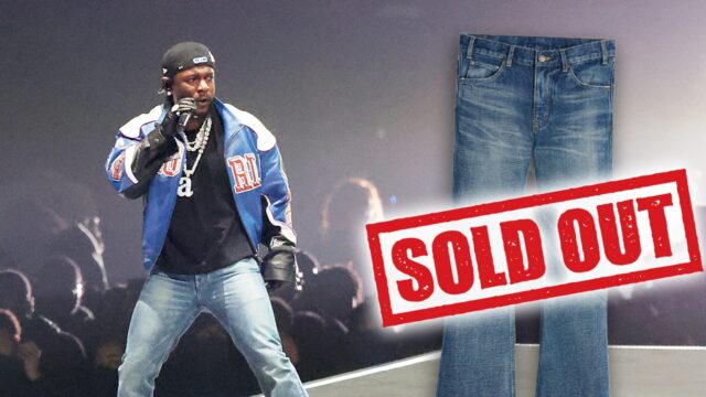 Kendrick Lamar Bell-Bottom-Jeans aus dem Super Bowl ausverkauft

