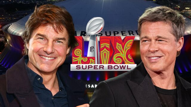 Brad Pitt und Tom Cruise schließen sich zum Super Bowl -Pregame für Fox an

