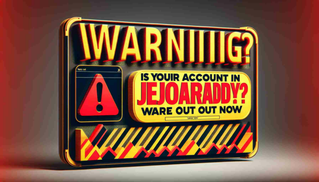 Warning: Is Your Account in Jeopardy? Find Out Now