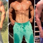 Shirtless Studs in Jogginghosen erraten, wer für den nationalen bequemen Tag!