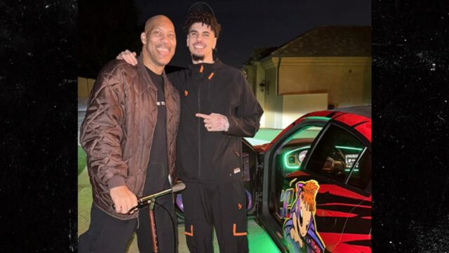 Lamelo Ball besuchte Lavar vor dem Spiel gegen Lakers: "Ich liebe dich Pops"

