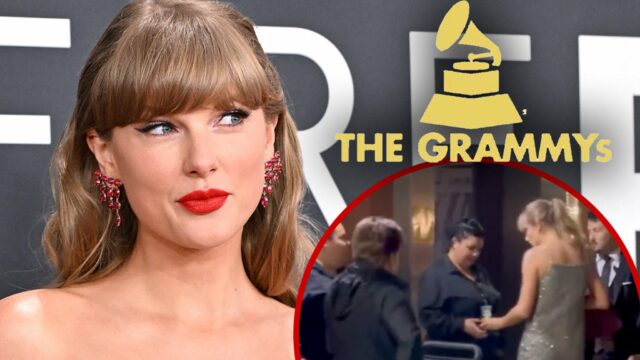 Taylor Swift Tipps Service -Mitarbeiter bei Grammys Afterparty

