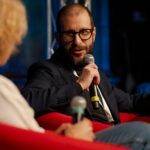 Francesco Cancellato, the director of Italian news website Fanpage.it, speaking at the International Journalism Festival in Perugia, Italy, in 2024.