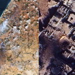 Google Earths aktualisiert Satellitenbilder aus Gaza zeigen eine kaputte Realität