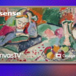 Erzählen Sie den malerischen Hisense Canvas TV für 300 US -Dollar Rabatt bei Amazon