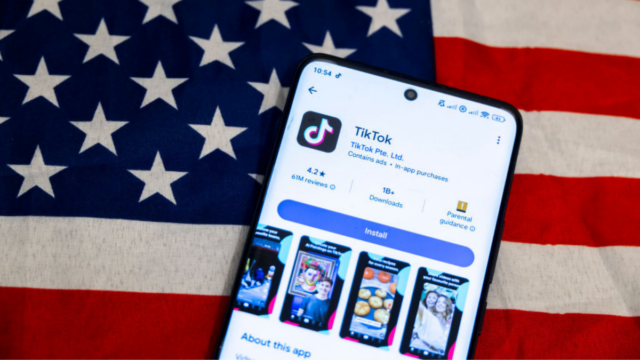 Tiktok ist wieder in Apple und Googles US -App -Stores

