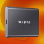 Die Sicherungszeit mit diesem tragbaren SSD -Deal von 1 TB Samsung T7