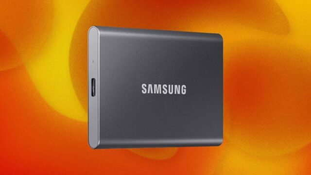 Die Sicherungszeit mit diesem tragbaren SSD -Deal von 1 TB Samsung T7

