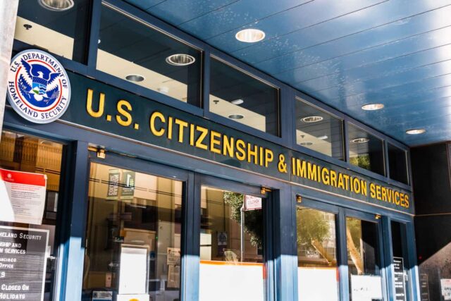 US Citizenship and Immigrations Services office.