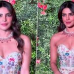 Priyanka Chopra blendet in mehrfarbig gestickten Outfit bei Bruder Siddharth Chopras Hochzeitsfeierlichkeiten (Video ansehen)