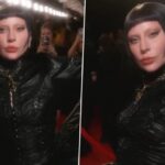 Grammy Awards 2025: Lady Gaga Stuns in Black Vivienne Westwood -Kleid und Vintage Tiffany Halskette (Video ansehen)