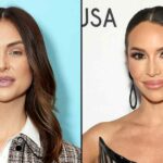 Lala Kent Taquine Scheana Shay engagiert sich im Theater auf "La Vallée" in das Theater.