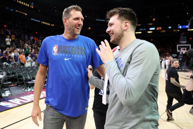 Dirk Nowitzki reagiert auf Luka Doncic -Handel

