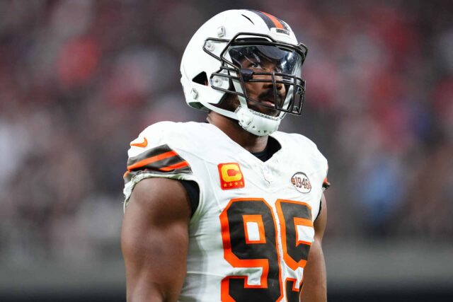 NFC -TEAM wird in dieser Saison bevorzugt, Myles Garrett zu landen

