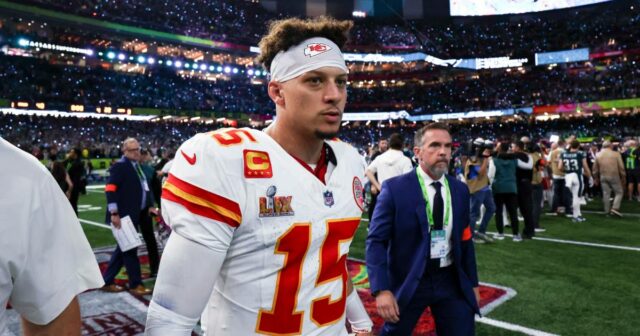 Patrick Mahomes teilt nach der Niederlage des Super Bowl eine herzzerreißende Nachricht

