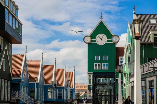 Buildings in Amsterdam, the Netherlands.