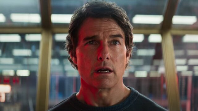 Tom Cruise ist in der Liebe des Super Bowl 'Mission Impossible 8' für das Leben aufgehängt.

