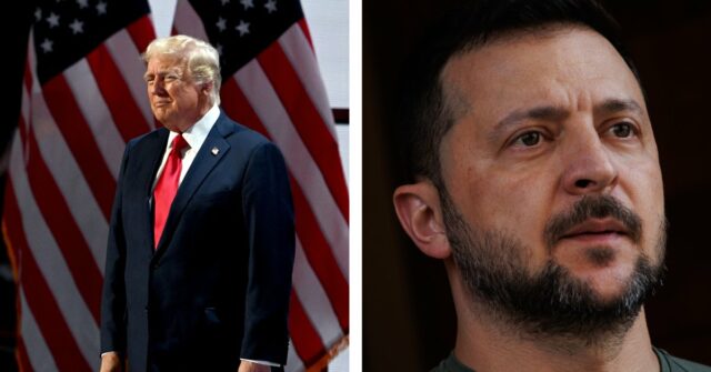 Trump lebt in einem russischen "Desinformationsraum", sagt die Ukraine Zelensky

