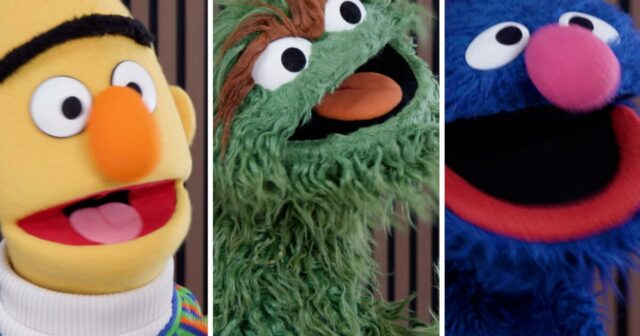 Schauen Sie: "Sesame Street" spielt Oscar the Grouch, Bert und Grover die "eine große Umarmung"

